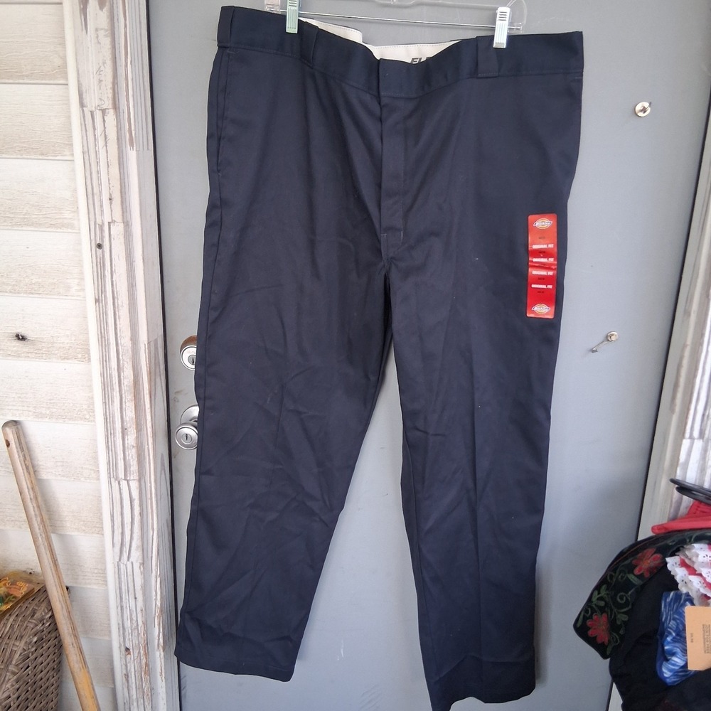 NWT Dickies Original 874 Workwear Pants 44x30 Dark‎ Navy NEW